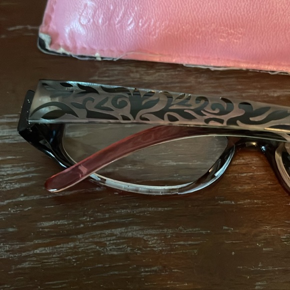 ICU eyewear 29151003 black and pink pattern +1.75 readers with pink soft case - Picture 3 of 15